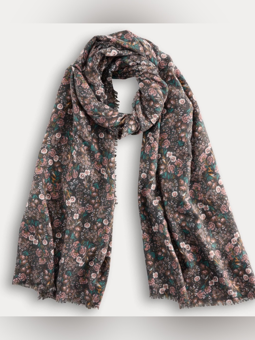 NWT LC Lauren Conrad Ditsy Floral Soft Wrap Scarf